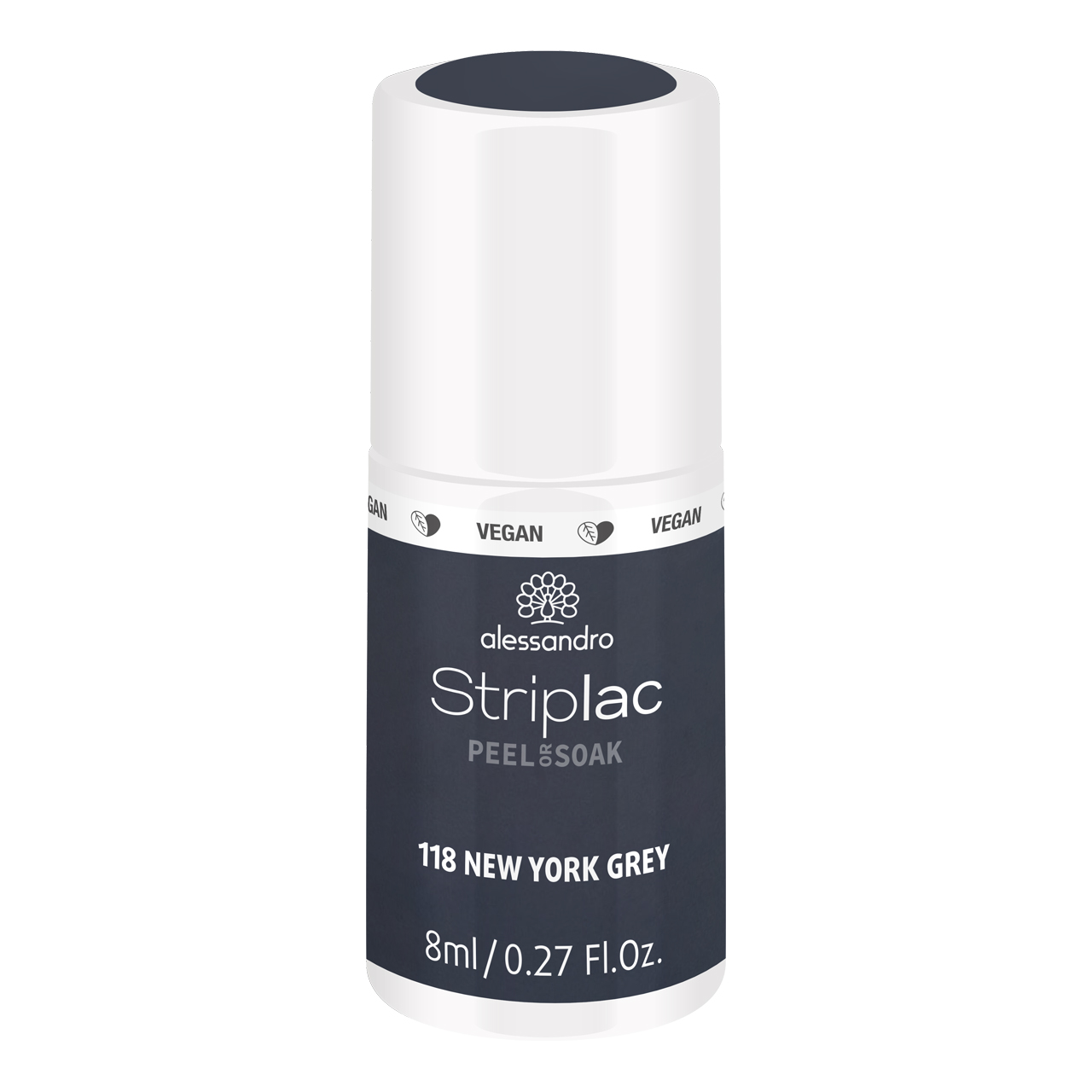 Striplac Peel or Soak New York Grey