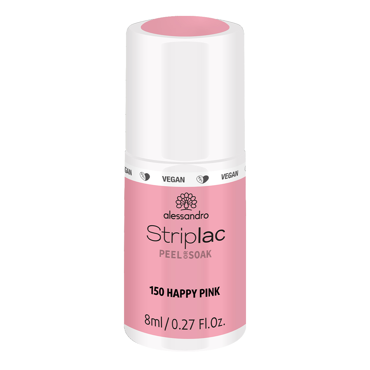 Striplac Peel or Soak Happy Pink Striplac Peel or Soak Happy Pink