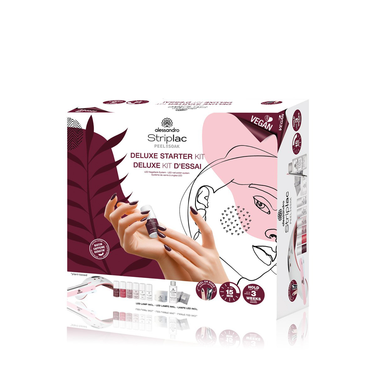 Kit découverte Striplac Peel or Soak Deluxe Kit découverte Striplac Peel or Soak Deluxe