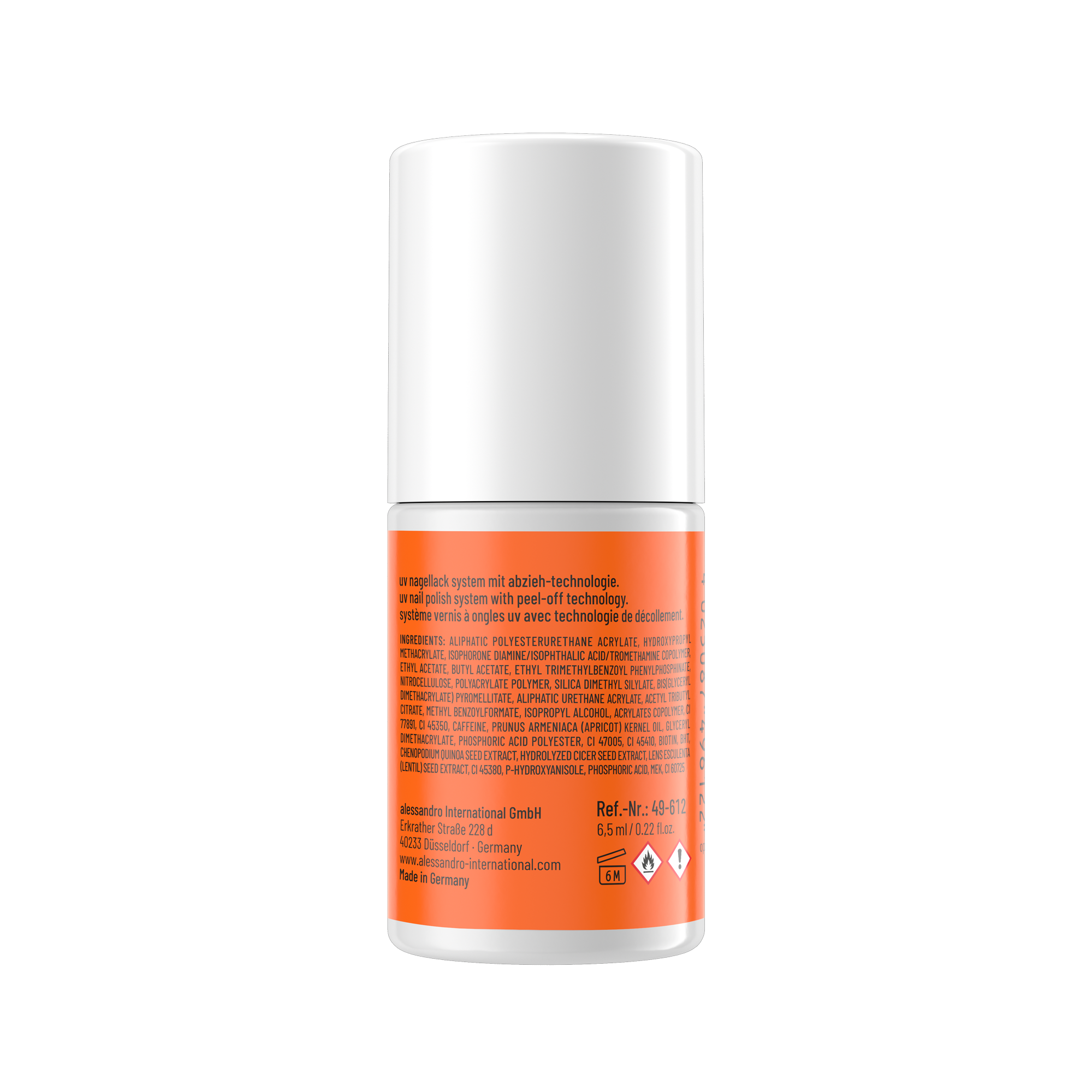 Striplac Uv Colour Tangerine Twist Neon Striplac Uv Colour Tangerine Twist Neon