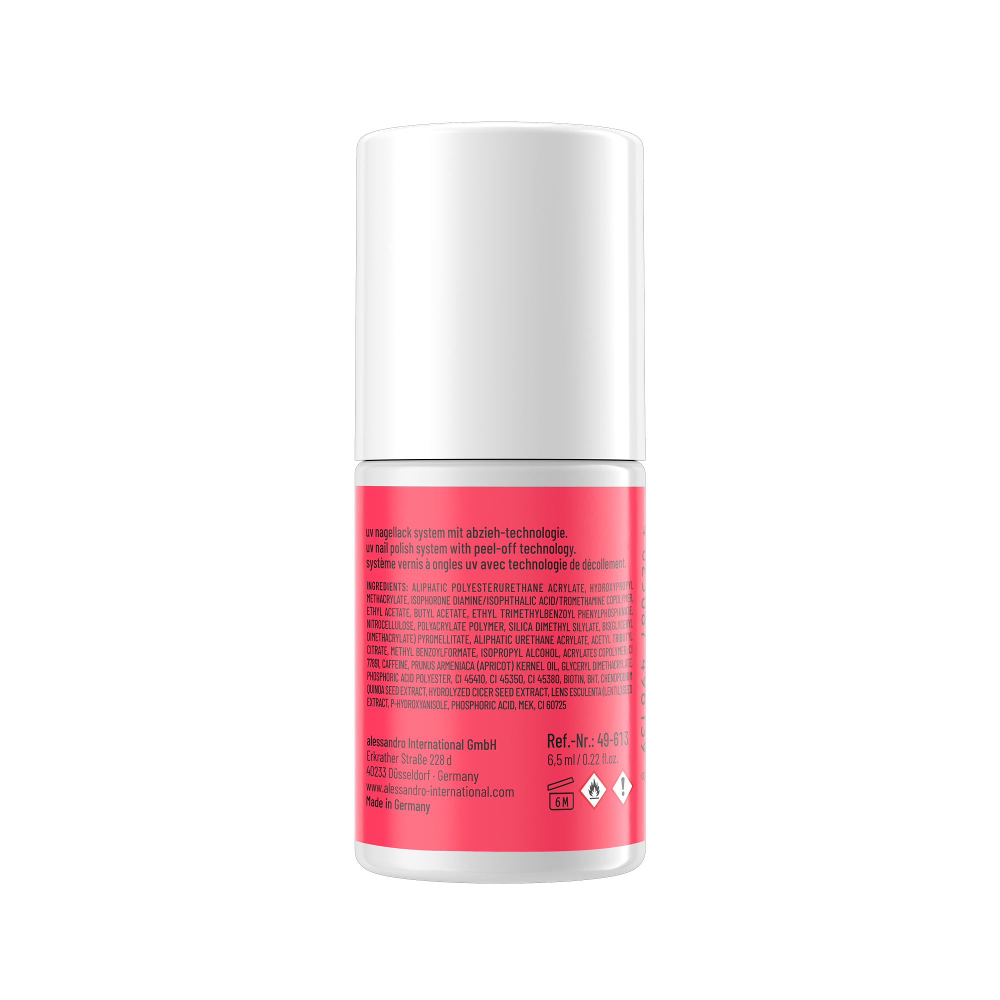 Striplac Uv Colour Coral Shock Neon Striplac Uv Colour Coral Shock Neon